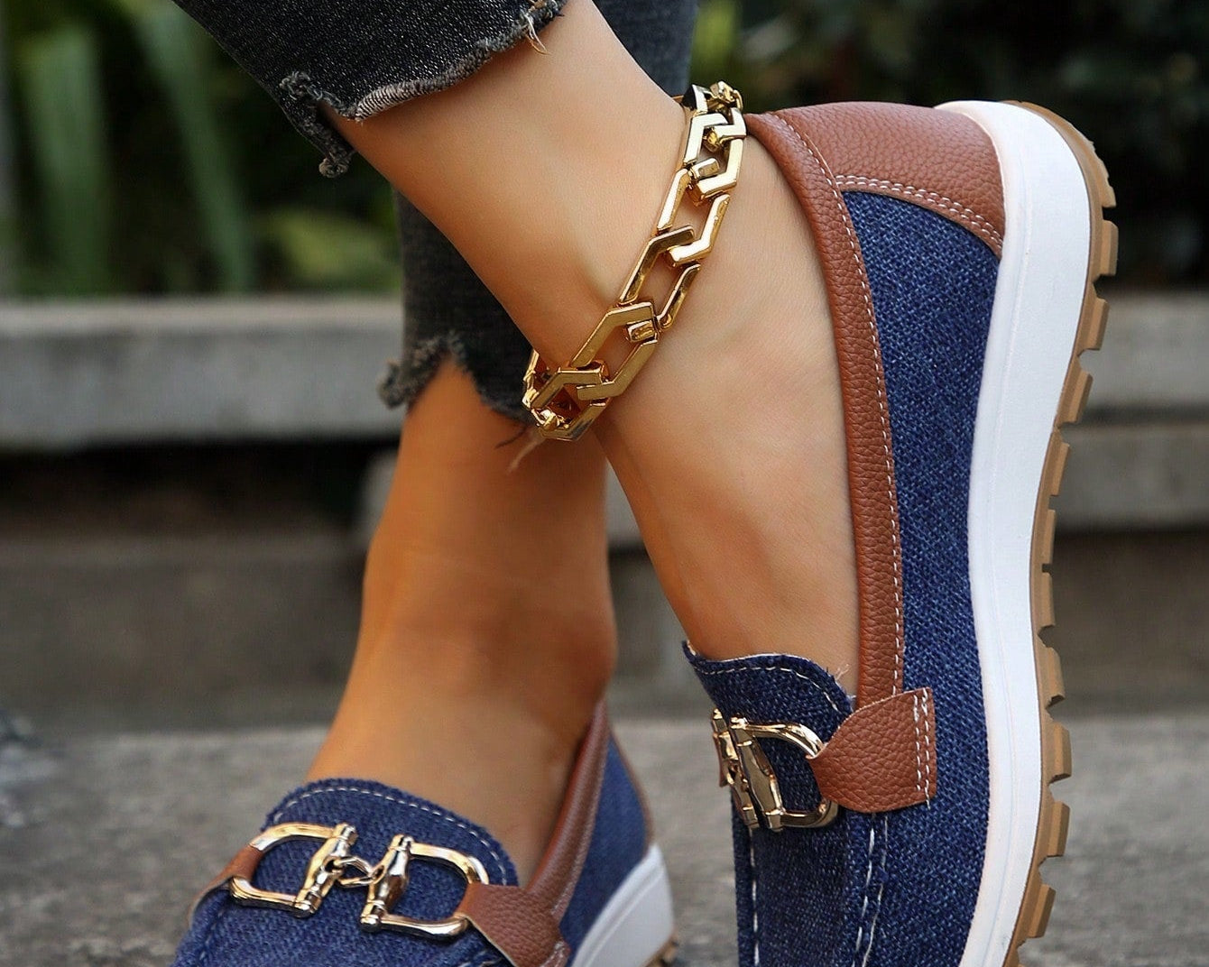 Ellie | Lame Sanga Loafers