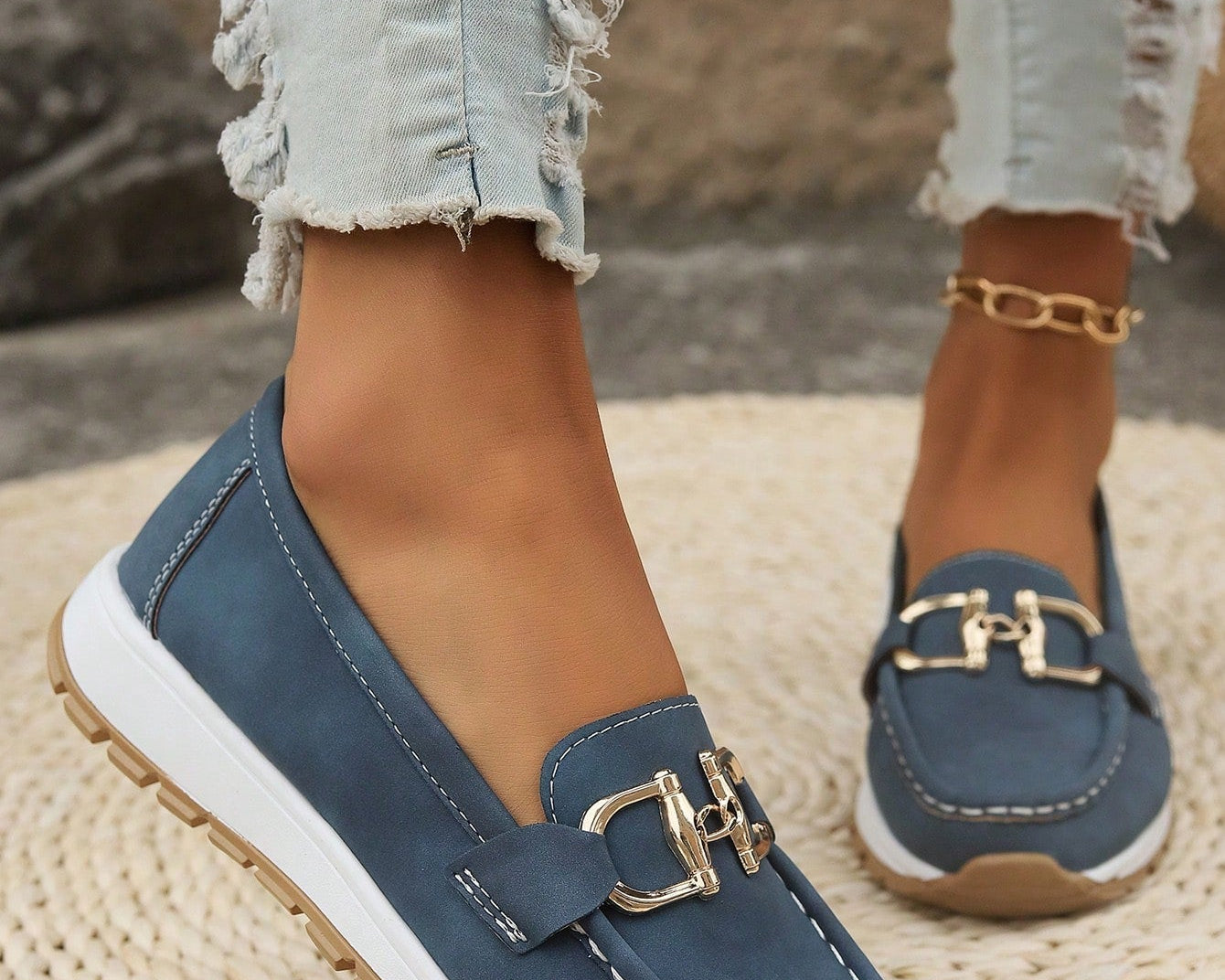 Ellie | Lame Sanga Loafers