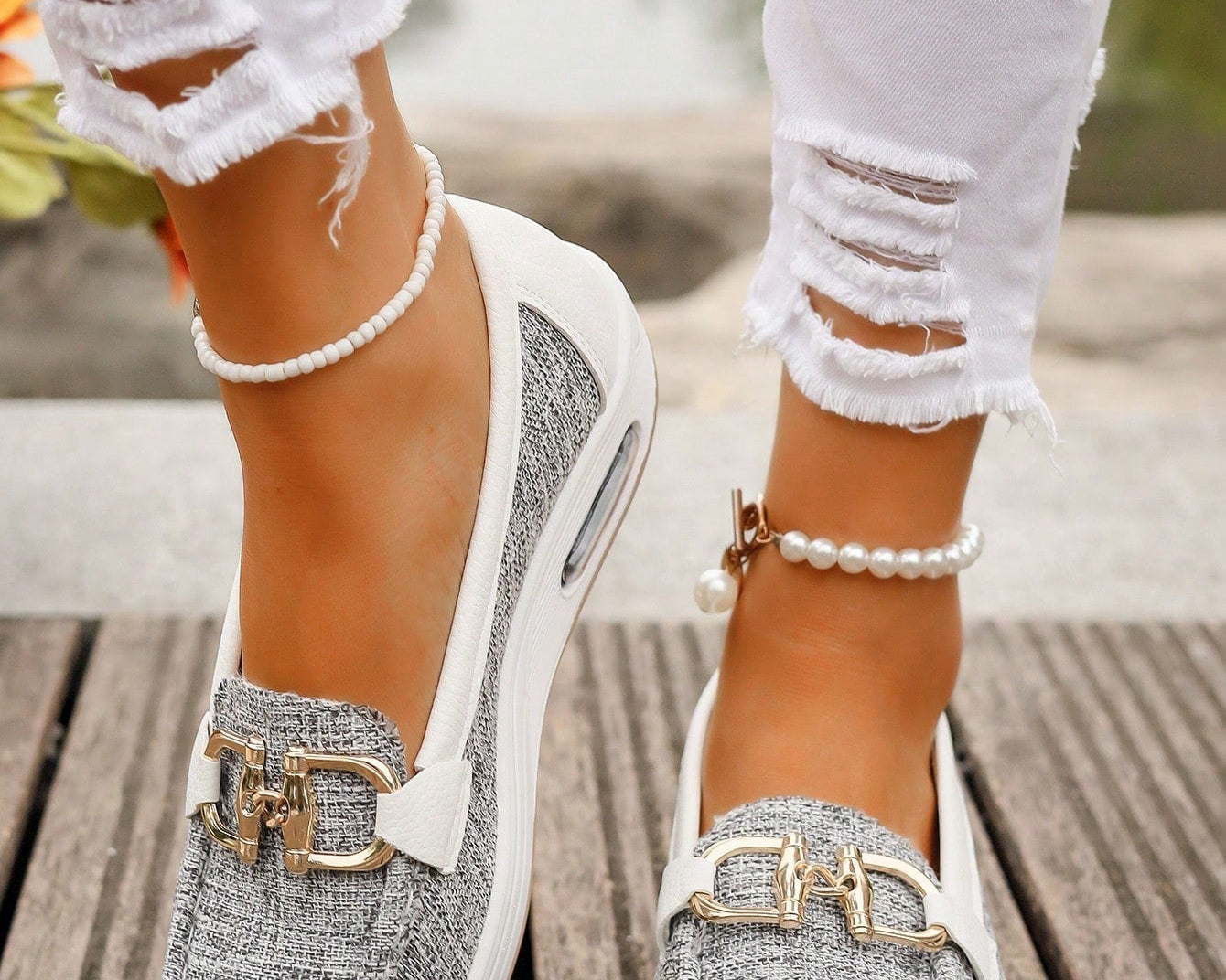 Ellie | Lame Sanga Loafers