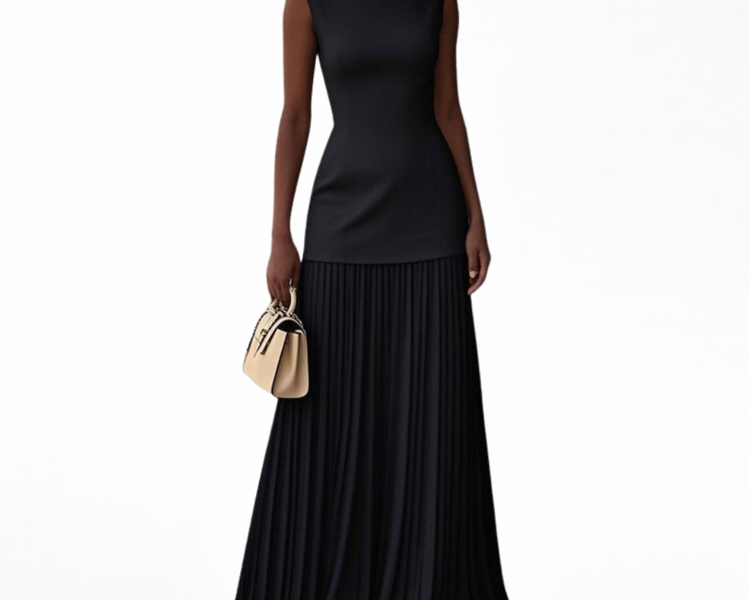 Celeste | Maxi Plisseeritud Kleid