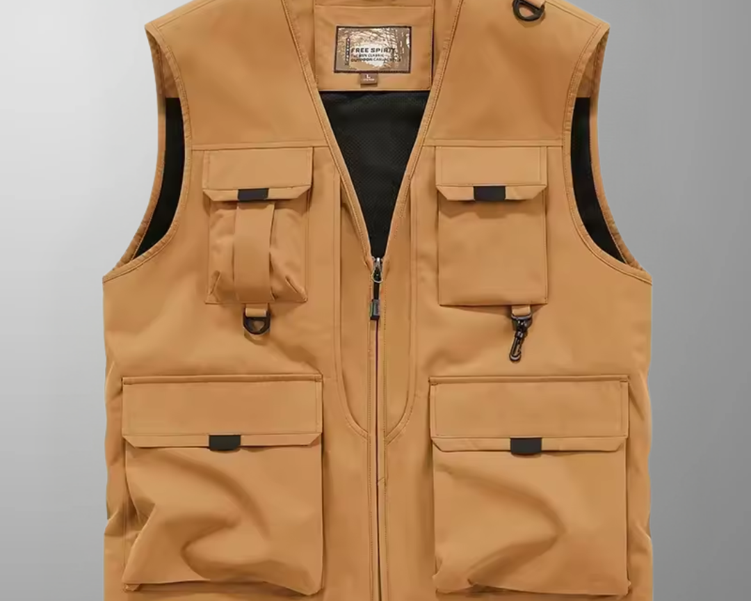 Elias | MULTI-POCKET RESPIRANT GILET