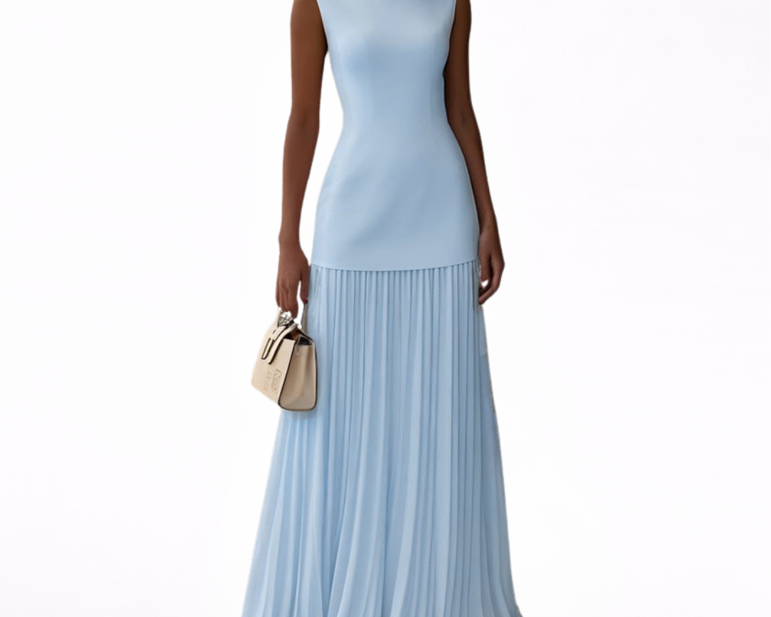 Celeste | Maxi Plisseeritud Kleid
