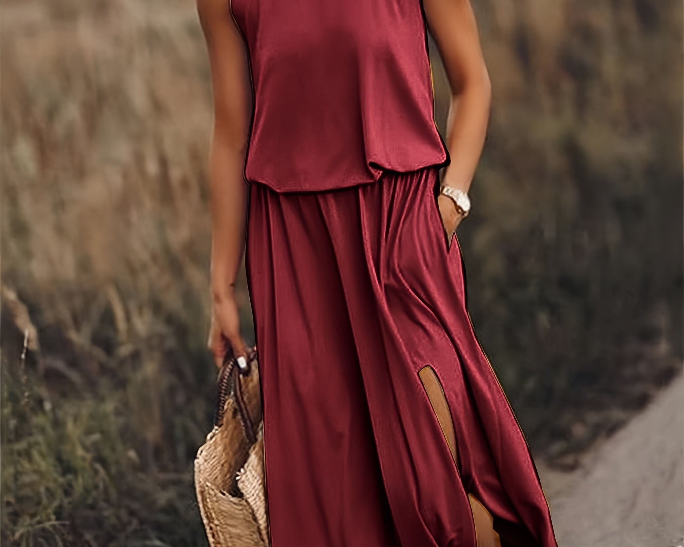 Minerva | Varrukateta Maxi Kleit