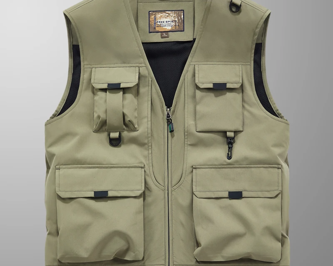 Elias | MULTI-POCKET RESPIRANT GILET