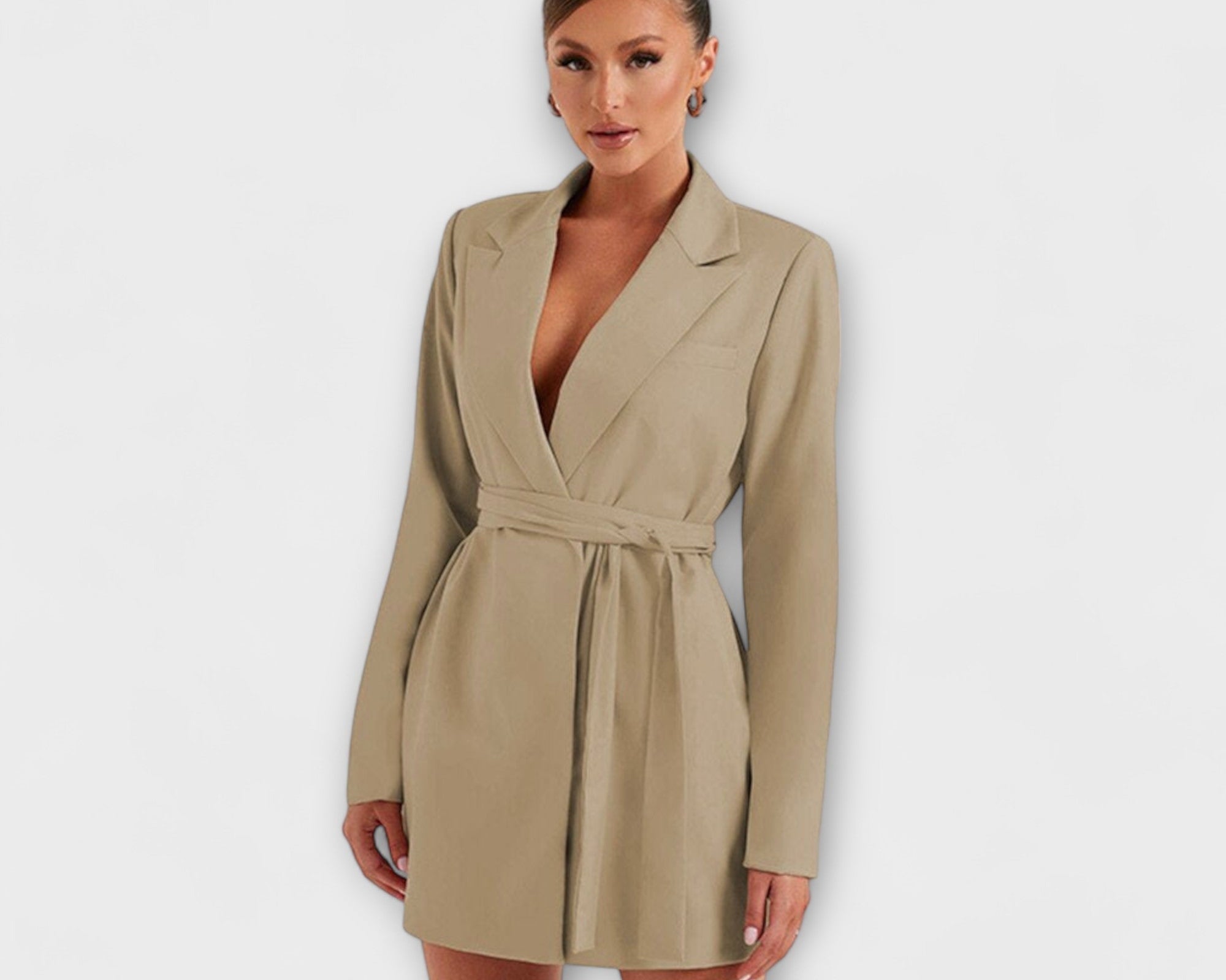 Zélia | Blazer Kleit V-kaelusega