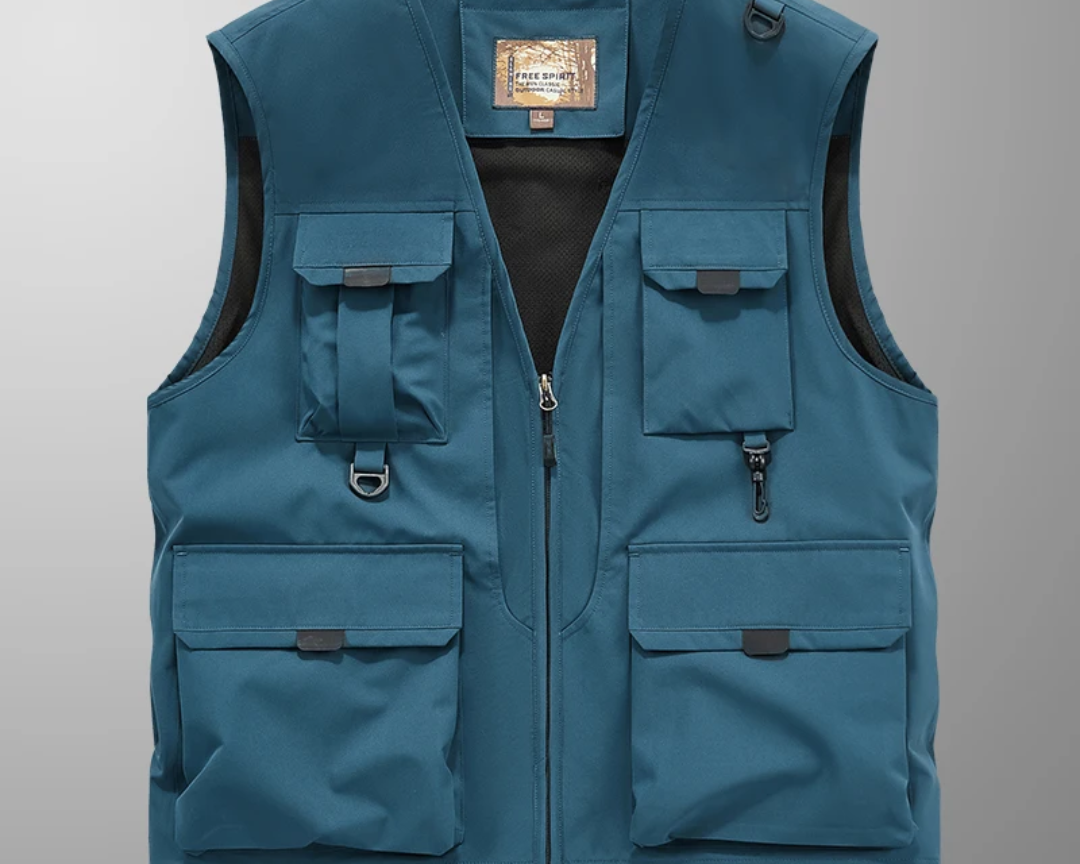 Elias | MULTI-POCKET RESPIRANT GILET
