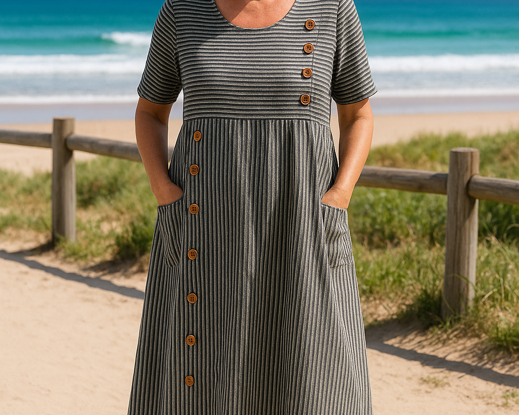 Brienne | Triibuline Midi Kleit