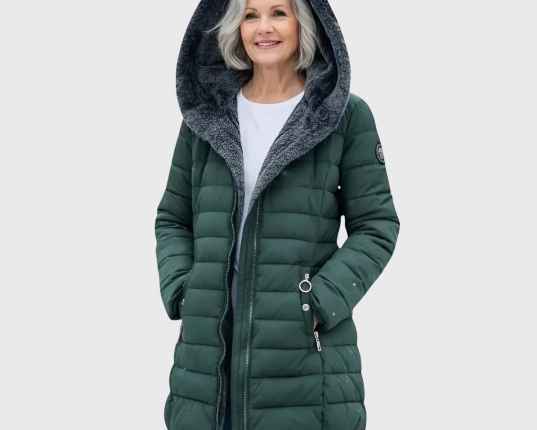 Olivia | veekindel karusnahaga mantel