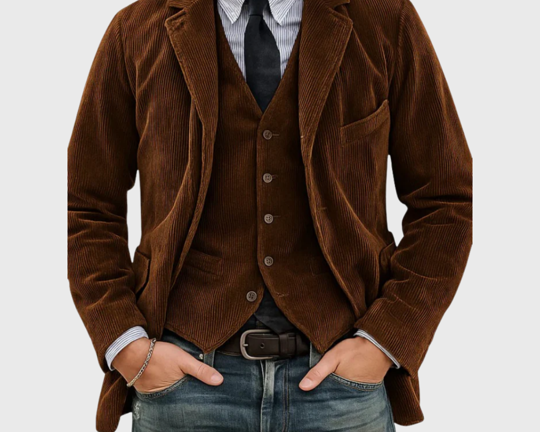 Tommy | 2-osaline komplekt: blazer ja vest