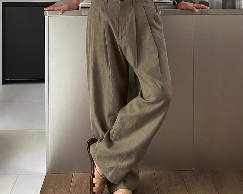 Louis | LAIAD LINASED PÜKSID