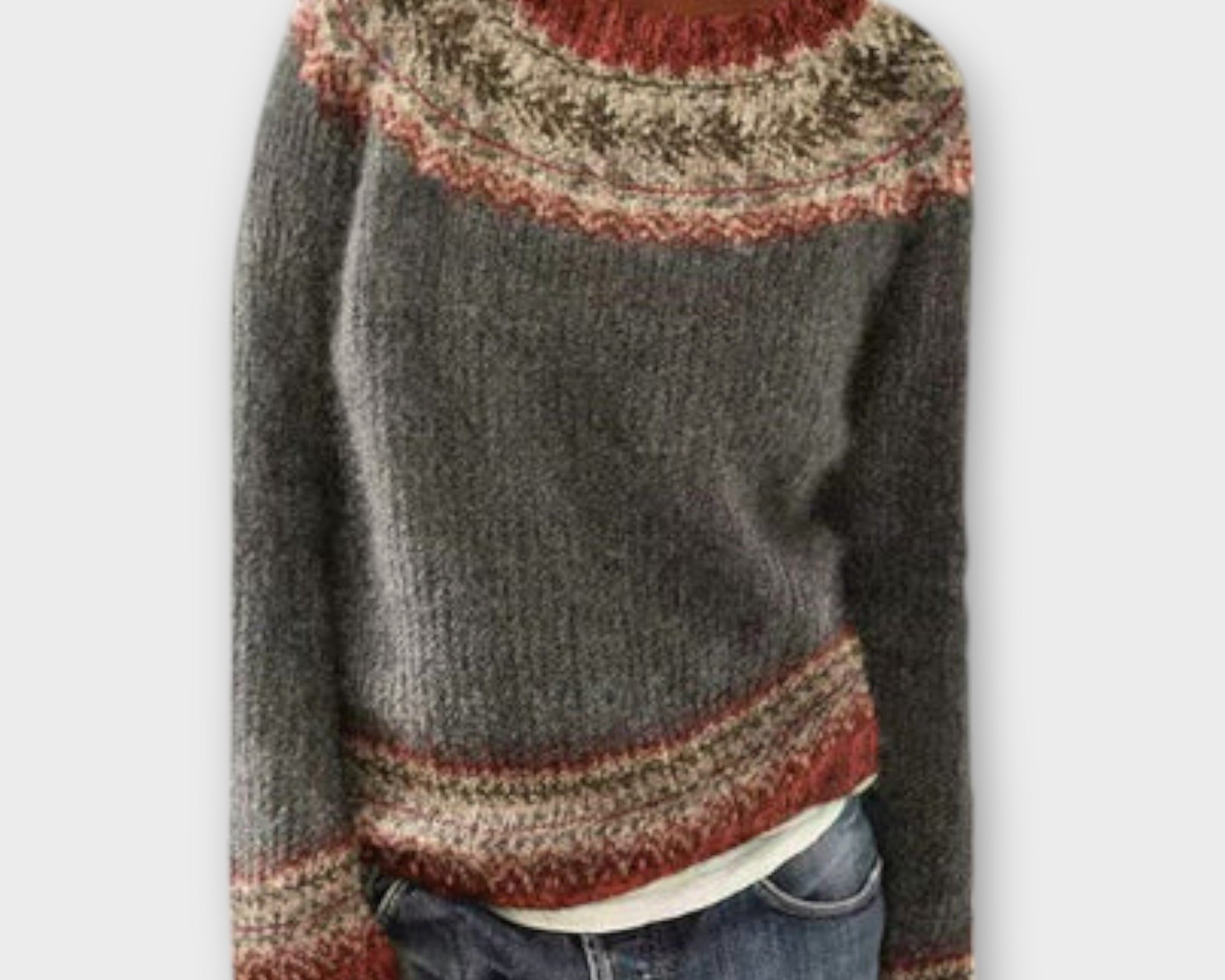 Suzu | Vintage kootud kampsun naistele