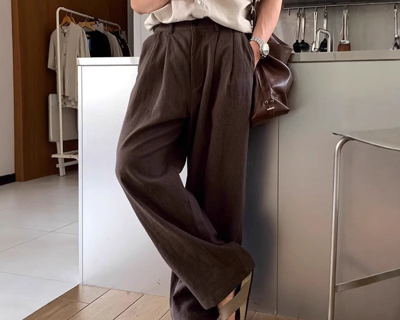 Louis | LAIAD LINASED PÜKSID