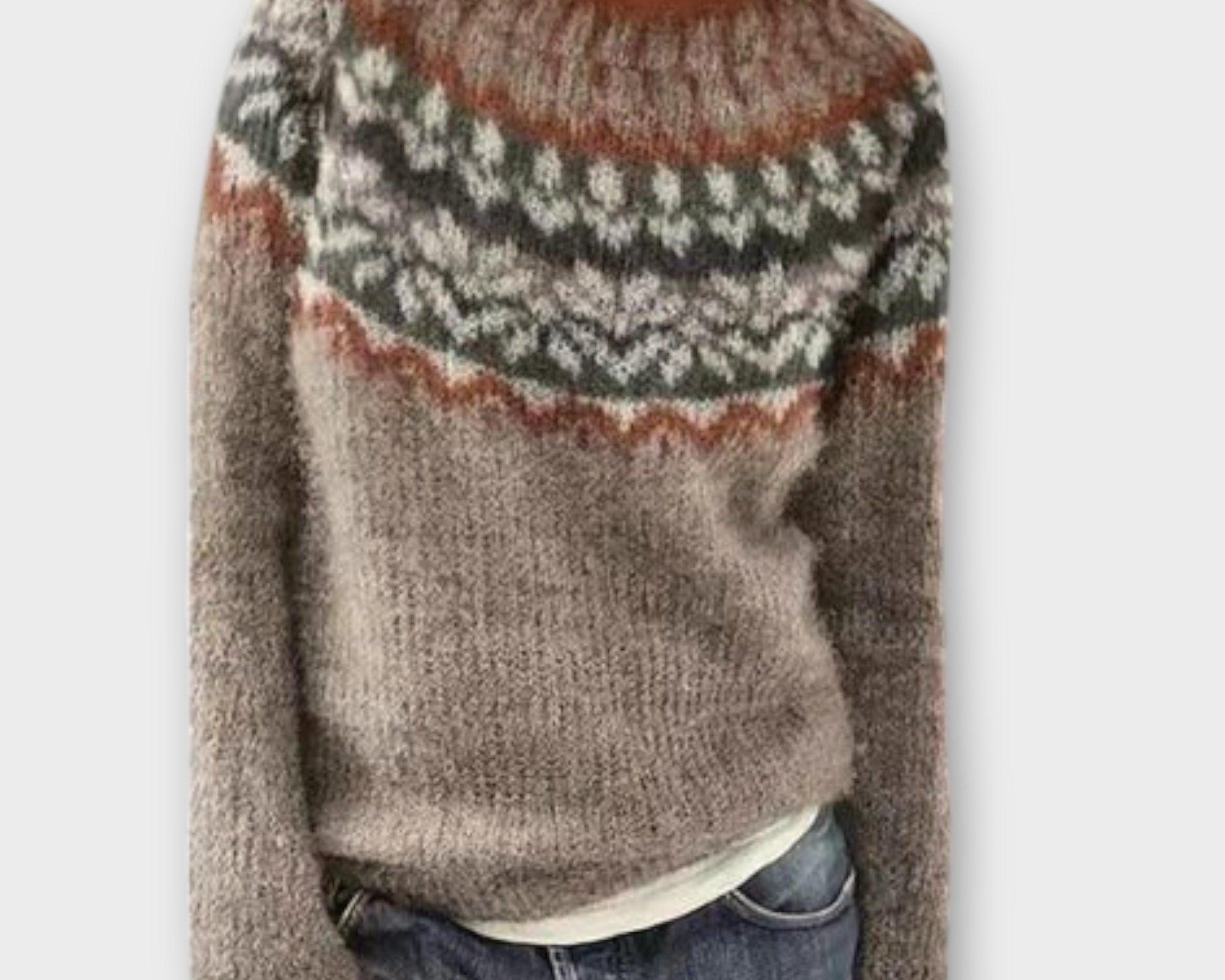 Suzu | Vintage kootud kampsun naistele