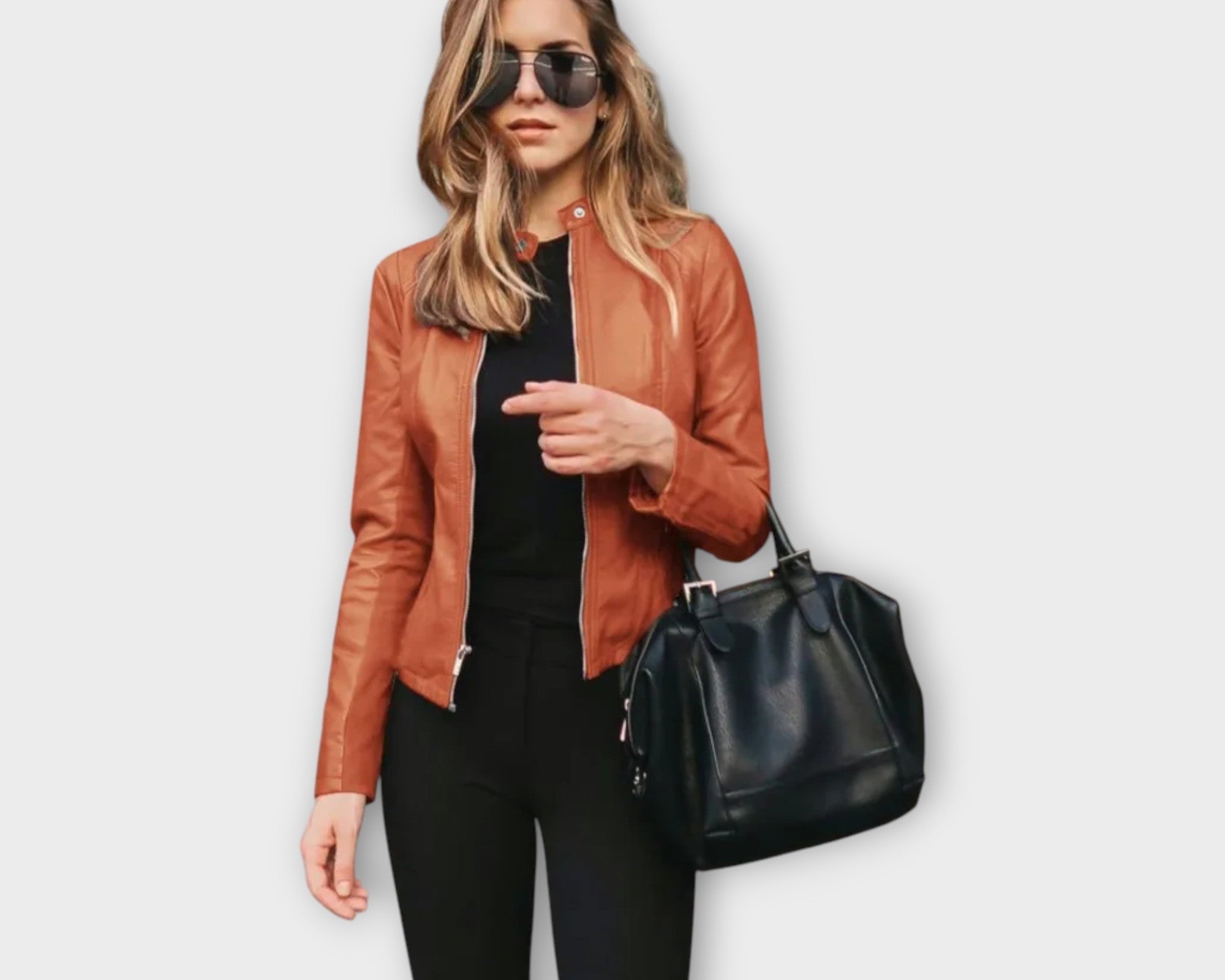 Johanna | Moodsa joonega nahktagi