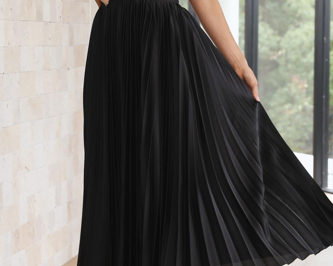 Isla | Elegantne plisseed kleit