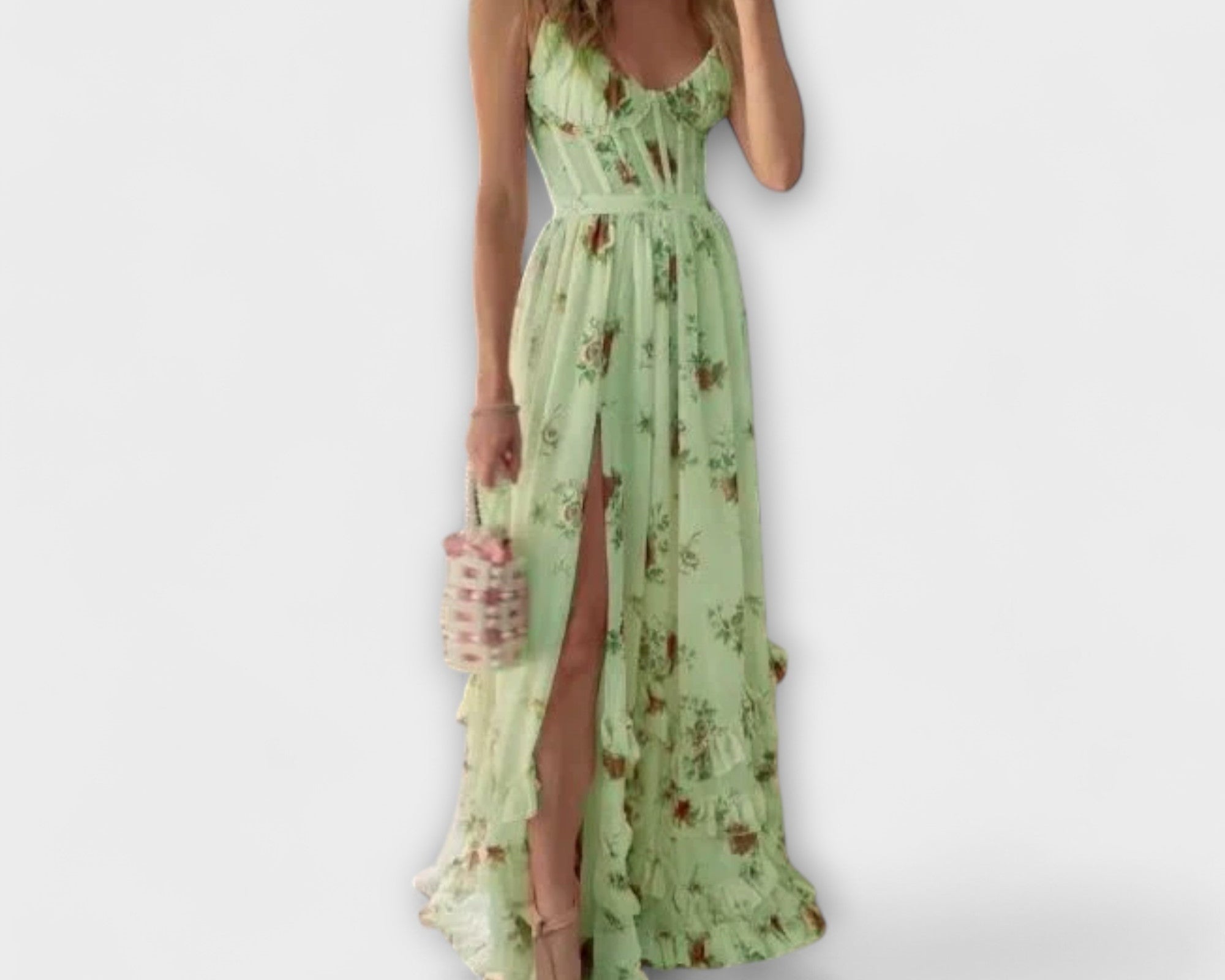 Joana | Lillemustriga Kleid