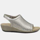 Hazel | Sädelev elegants metallik platin